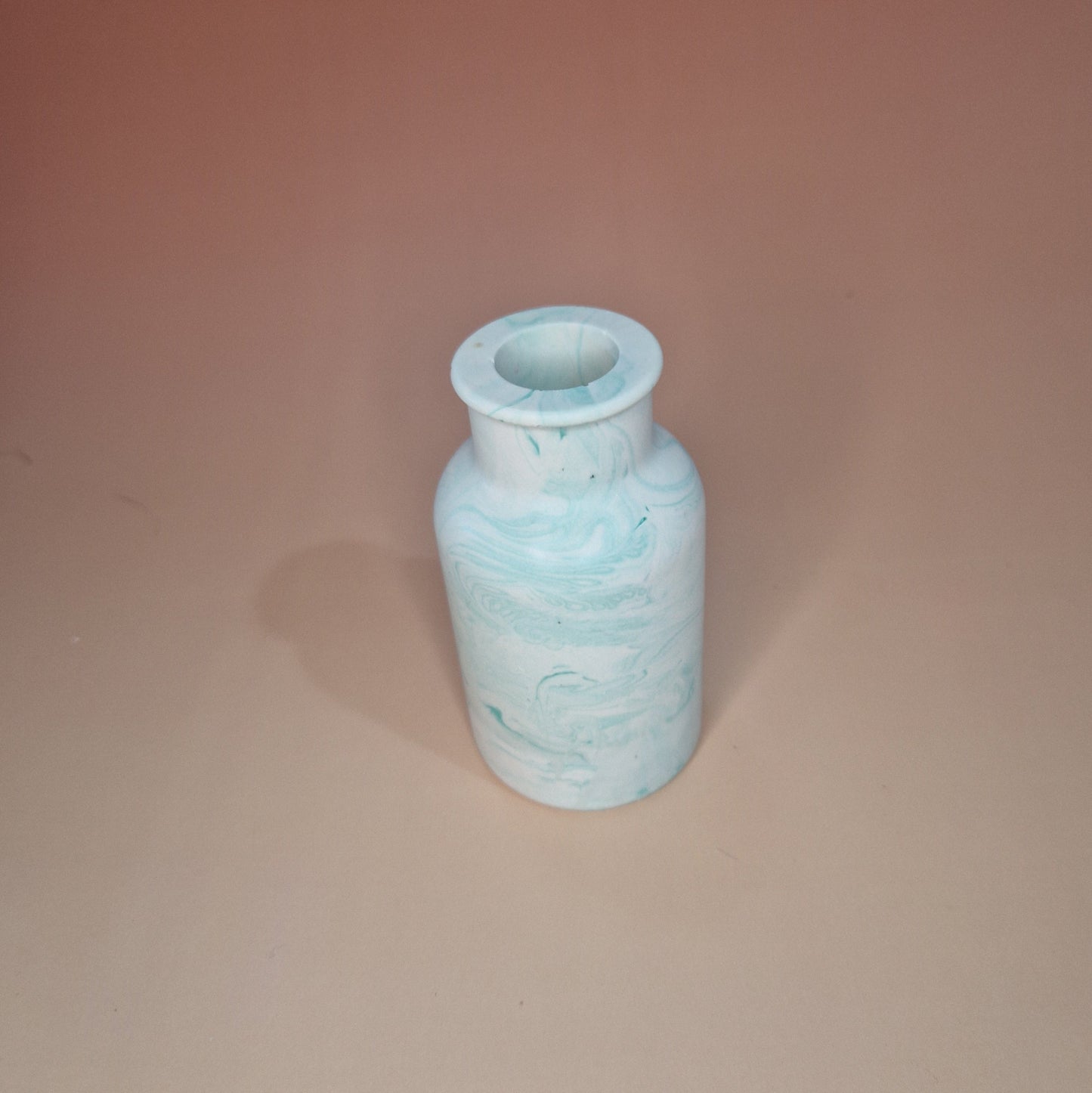Vaso Decorativo Lilás Marmorizado