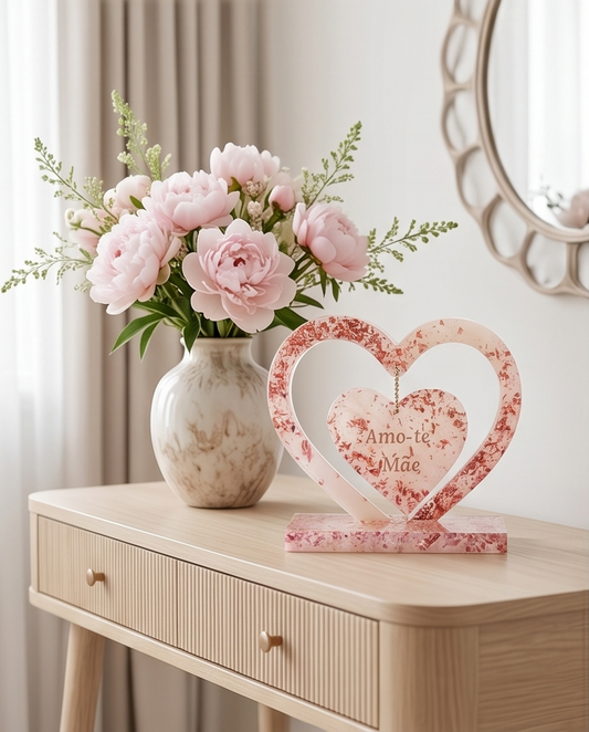 Decorativa Coração “Amo-te Mãe”