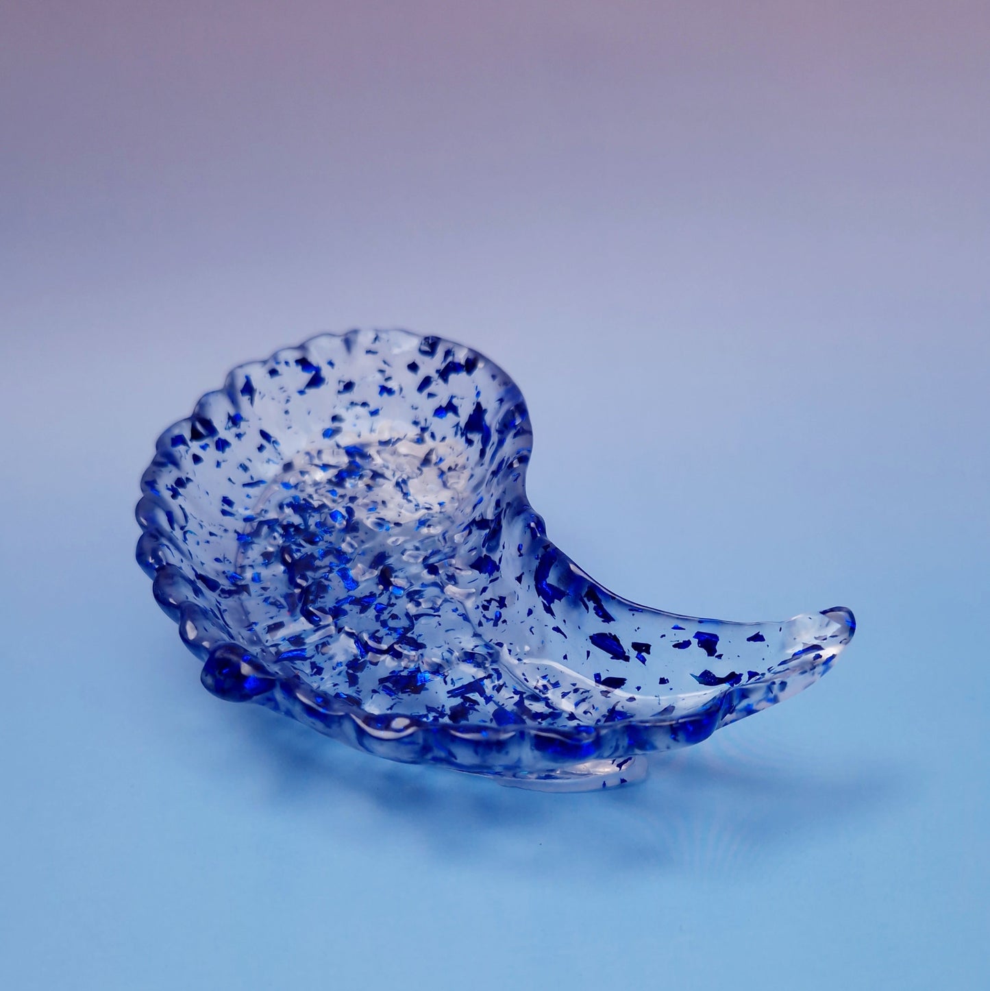 Suporte Decorativo Asa Azul em Resina