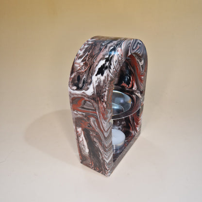 Queimador de Essências em Jesmonite – Coleção Terra Fumê