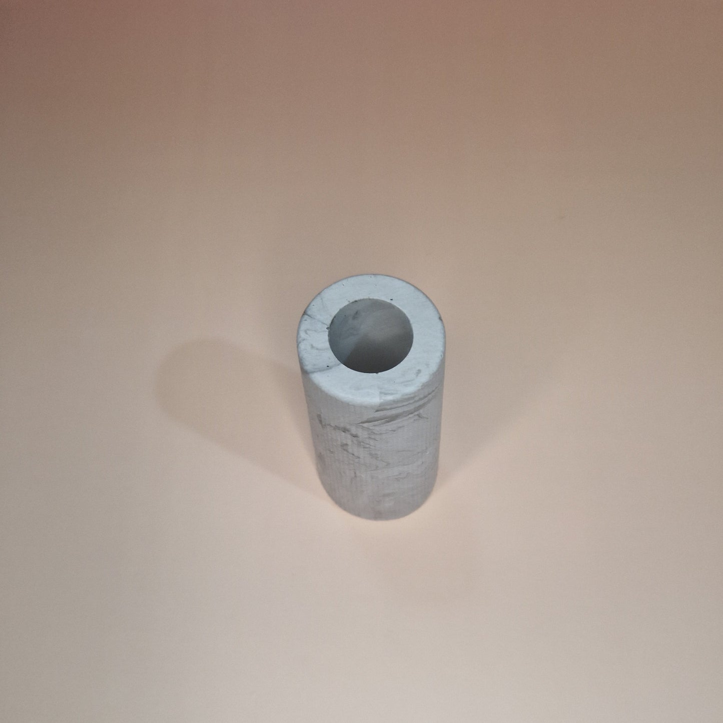 Peça decorativa marmorizada — Cinza Mármore