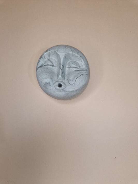 Suporte para incenso – “Lua serena” em jesmonite