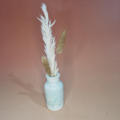 Vaso Decorativo Lilás Marmorizado