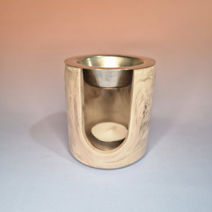 Queimador Essencial Redondo – Jesmonite