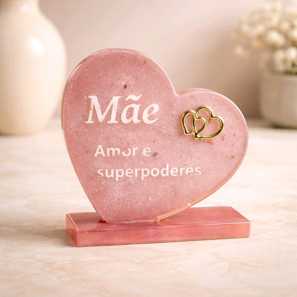 Coração Decorativo – Especial Dia da Mãe 💖