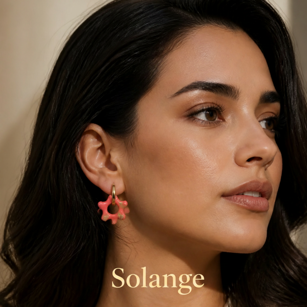 Pendentifs pour Boucles d'Oreilles Interchangeables en Pâte Polymère (pour Créoles)